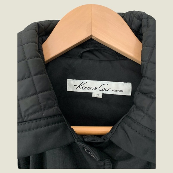 Kenneth Cole Trench Coat - Sz Small - Picture 2 of 5